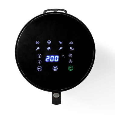 NEDIS Friteuse 1.5l 1500w noir Air fryer KAAF140BK