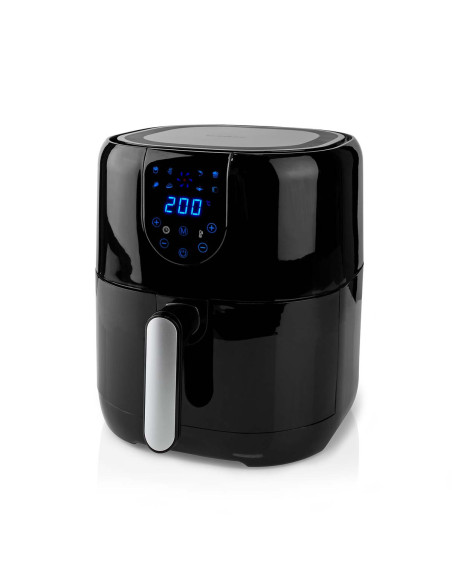 NEDIS KAAF150BK Air Fryer 4L Minuteur 60 min 8 Programmes