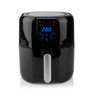 NEDIS KAAF150BK Air Fryer 4L Minuteur 60 min 8 Programmes