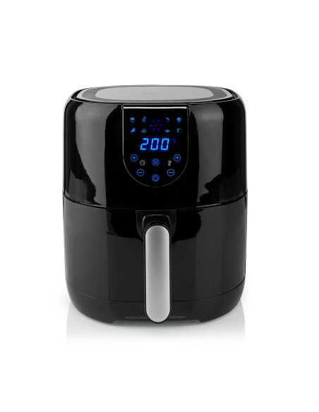 NEDIS KAAF150BK Air Fryer 4L Minuteur 60 min 8 Programmes