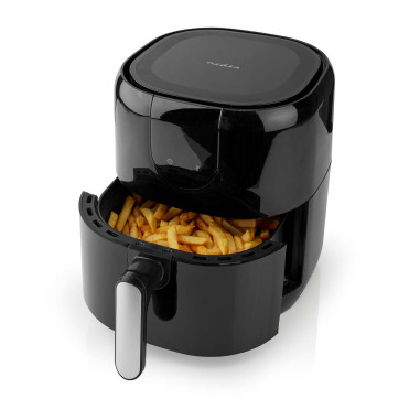 NEDIS KAAF150BK Air Fryer 4L Minuteur 60 min 8 Programmes