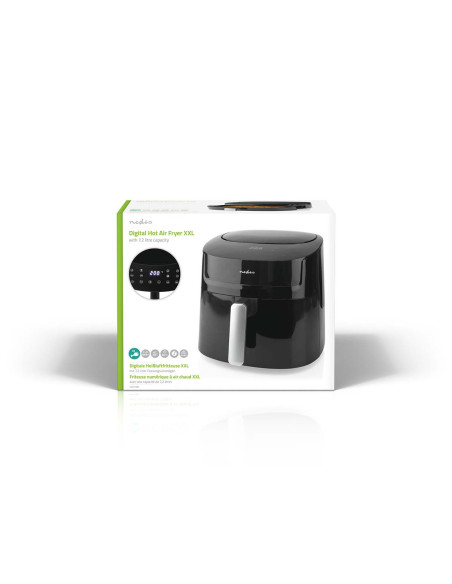 Nedis Friteuse à air chaud 7.2L sans huile 1800W Air Fryer
