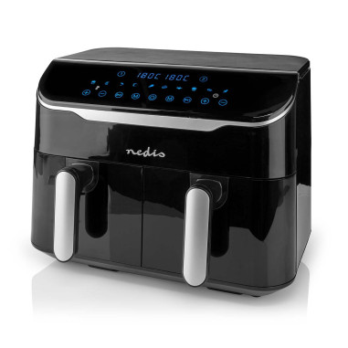 NEDIS KAAF310BK Double Air Fryer 2800w 7l