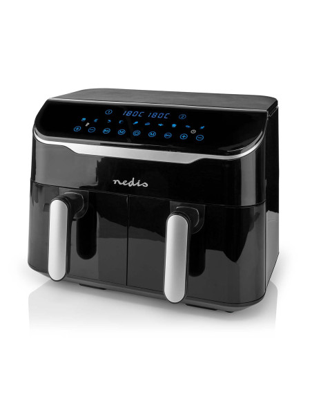 NEDIS KAAF310BK Double Air Fryer 2800w 7l