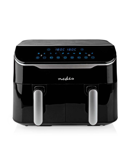 NEDIS KAAF310BK Double Air Fryer 2800w 7l