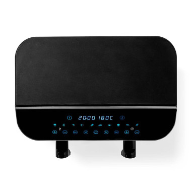 NEDIS KAAF310BK Double Air Fryer 2800w 7l