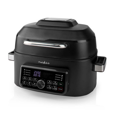 NEDIS Friteuse 6l 1600w noir Air Fryer KAAFG600BK