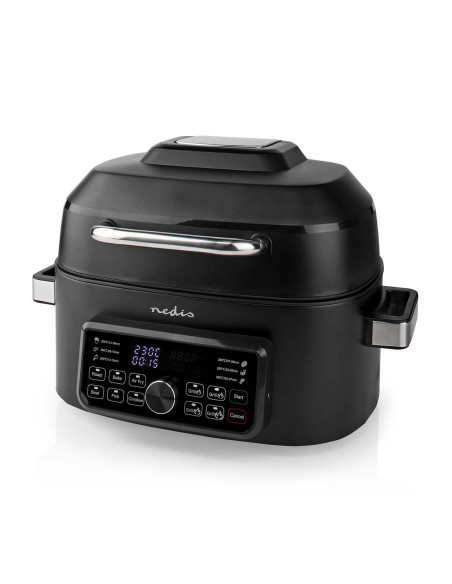 NEDIS Friteuse 6l 1600w noir Air Fryer KAAFG600BK