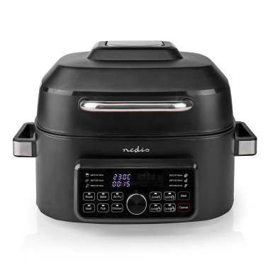 NEDIS Friteuse 6l 1600w noir Air Fryer KAAFG600BK