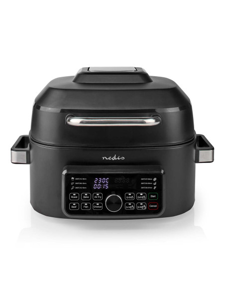NEDIS Friteuse 6l 1600w noir Air Fryer KAAFG600BK