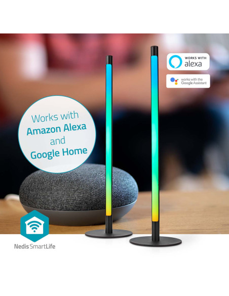 Lumière d'ambiance SmartLife  Wi-Fi  Tube  600 lm  Blanc chaud à frais