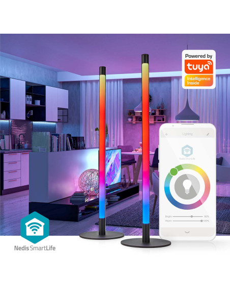 Lumière d'ambiance SmartLife  Wi-Fi  Tube  600 lm  Blanc chaud à frais