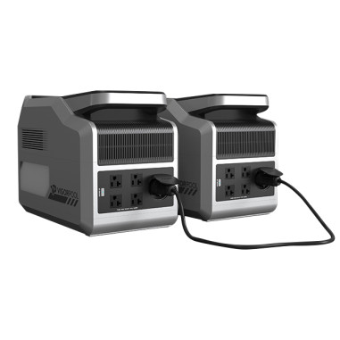 VIGORPOOL Batteries Lithium Portables 1200W Alimenter jusqu'à 12 Appareils Simultanément