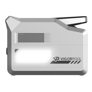 VIGORPOOL Batteries Lithium Portables 1200W Alimenter jusqu'à 12 Appareils Simultanément