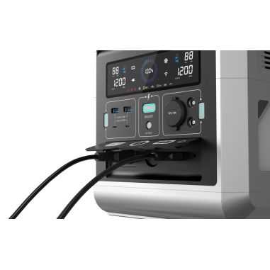 VIGORPOOL Batteries Lithium Portables 1200W Alimenter jusqu'à 12 Appareils Simultanément