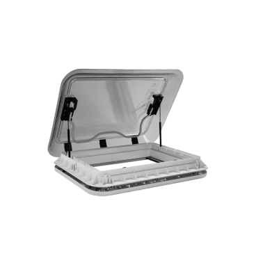 QUIPON Lanterneau Sky 70x50cm avec LEDS Store Occultant et Moustiquaire