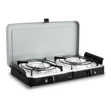 CADAC Réchaud 2 Brûleurs 2 Cook 3 Pro Deluxe Allumage Piezo