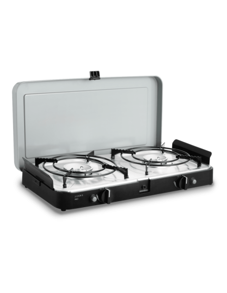 CADAC Réchaud 2 Brûleurs 2 Cook 3 Pro Deluxe Allumage Piezo