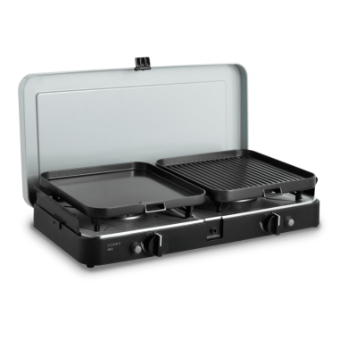 CADAC Réchaud 2 Brûleurs 2 Cook 3 Pro Deluxe Allumage Piezo