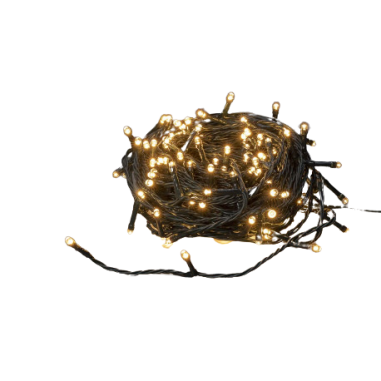 NEDIS Lumières Décoratives 180 LED's Blanc Chaud 13.50m