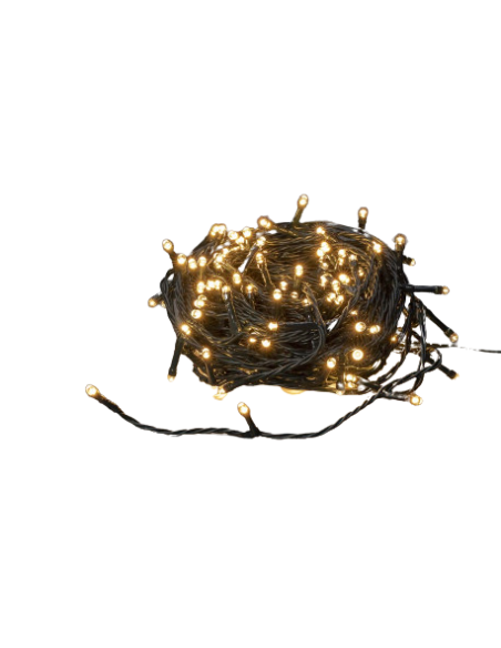 NEDIS Lumières Décoratives 180 LED's Blanc Chaud 13.50m