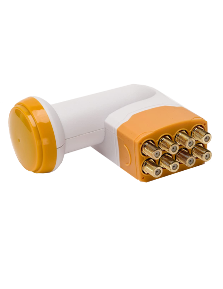 GOLDEN MEDIA GM208+ Tête LNB Octo 8 Sorties Full HD 4K 0,1dB