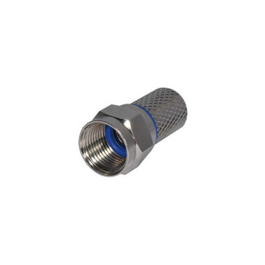 Pack FAGOR Répartiteur Antenne TV ou SAT 1 Entrée 3 sorties 5-2300Mhz + 4 Fiches F 7mm Haute Qualité