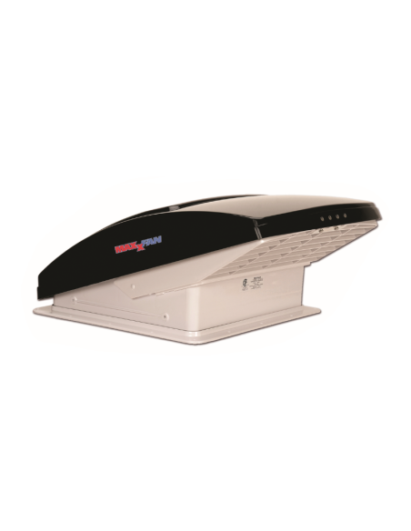 Maax Air MaxxFan Deluxe Noir Lanterneau Camping-car
