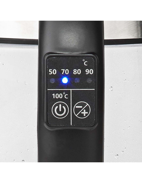 Pack NEDIS Bouilloire électrique 1.7L + Presse-agrumes en Acier