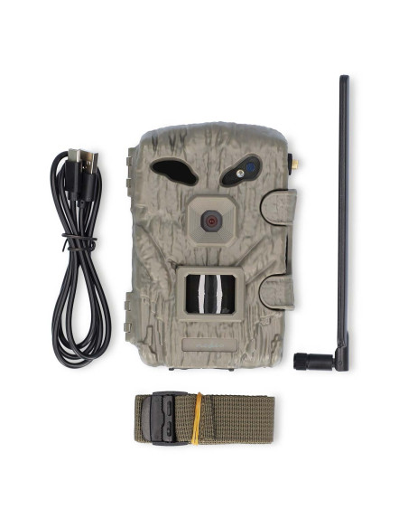 NEDIS Caméra de Chasse Full HD Vision Nocturne Angle de Détection 50°