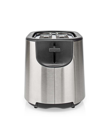 PACK NEDIS Bouilloire 1.7L 2200W + Grille-pain 2 emplacements 1000W + Presse-agrumes 100W en acier