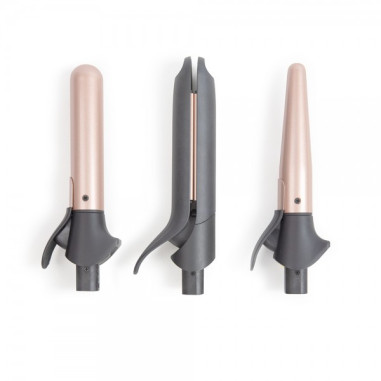 PACK LIVOO Sèche-Cheveux 1600W Ionique + Multistyler Lisseur-Boucleur 40W ON/OFF