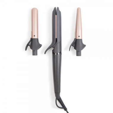 PACK LIVOO Sèche-Cheveux 1600W Ionique + Multistyler Lisseur-Boucleur 40W ON/OFF