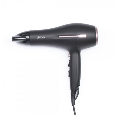 LIVOO Sèche-cheveux Ionique 2200W 2 Vitesses Noir