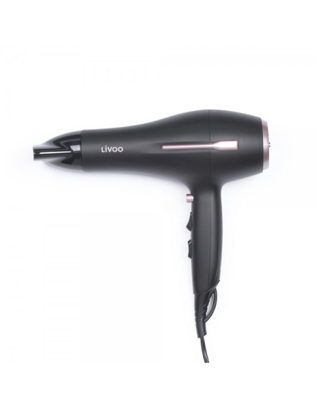 LIVOO Sèche-cheveux Ionique 2200W 2 Vitesses Noir