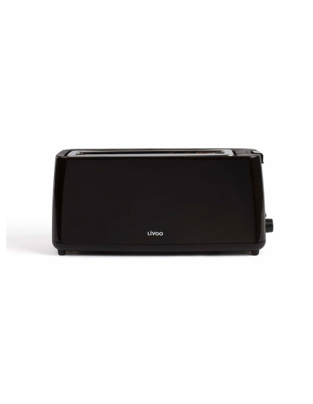 Pack LIVOO Bouilloire électrique 1.7L + Grille-pain 1 Fente 800W Noir
