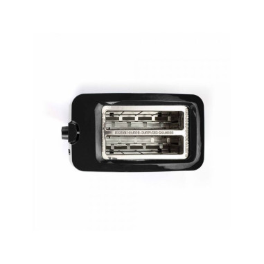 Pack LIVOO Bouilloire électrique sans fil 1.7L + Grille-pain 2 Fentes Noir
