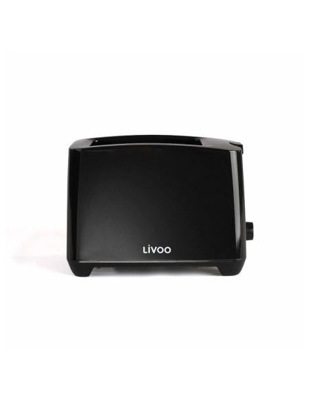 Pack LIVOO Bouilloire électrique sans fil 1.7L + Grille-pain 2 Fentes Noir