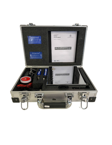 PACK ALARM DETECT SX1 PRO+ 12V/230V + Transmetteur Téléphonique 12V/220V Camping-Car Bateau
