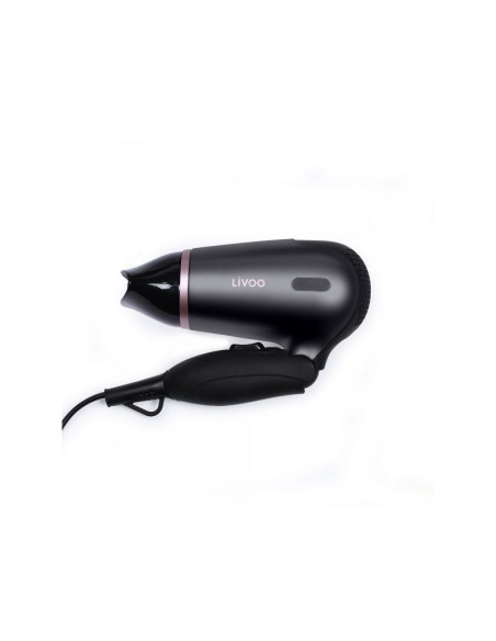 Pack LIVOO Lisseur Boucleur Multifonction + Sèche-cheveux de Voyage Pliable 1200W