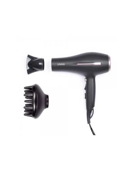 Pack LIVOO Lisseur Boucleur Multifonction + Sèche-cheveux 2200W