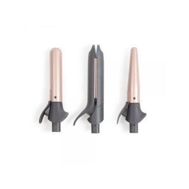 Pack LIVOO Lisseur Boucleur Multifonction + Sèche-cheveux 2200W