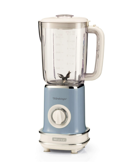 ARIETE Blender Vintage 1.5L 500W 2 Vitesses Bleu