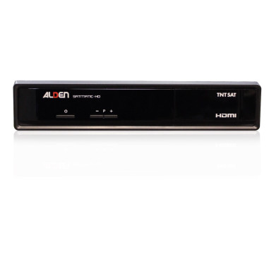 ALDEN AS3S 80 HD Ultrawhite Skew Antenne Satellite Auto + Récepteur SATMATIC TNTSAT