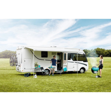 THULE Omnistore 5200 Store Mystic Gris 4,50m Boîtier Blanc