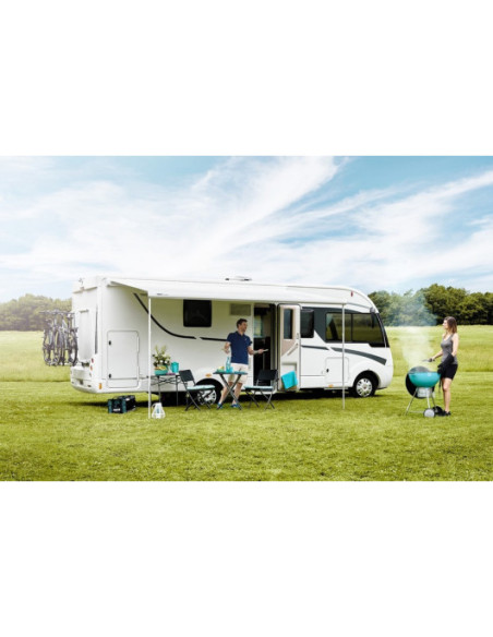 THULE Omnistore 5200 Store Mystic Gris 4,50m Boîtier Blanc