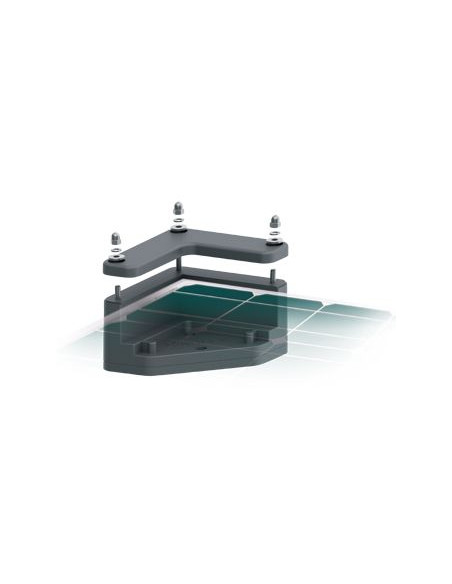 UNITECK Fixation UNIFIX C30 pour Panneaux Solaires épaisseur 30mm Camping-Car