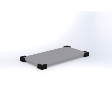 UNITECK Fixation UNIFIX C30 pour Panneaux Solaires épaisseur 30mm Camping-Car