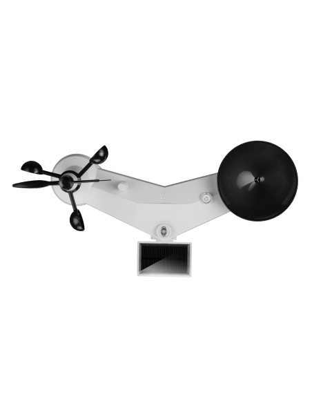 BRESSER Centrale Météo WIFI PRO 7en1 Mesure Intensité Lumineuse et UV Language Code 2