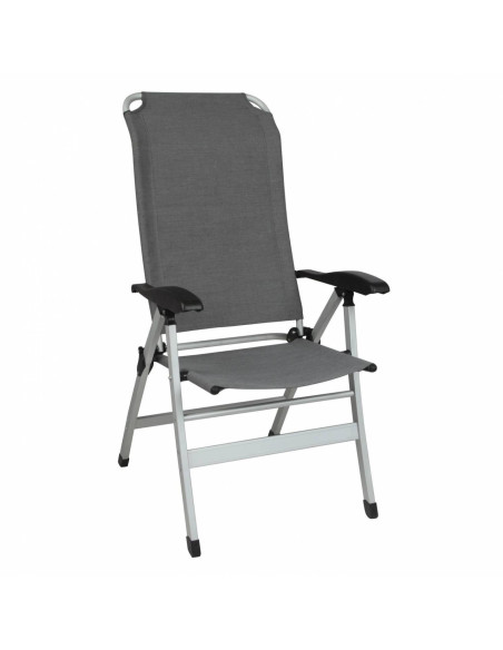 BAYASUN Fauteuil aluminium Confort Maxi Gris idéal Camping car